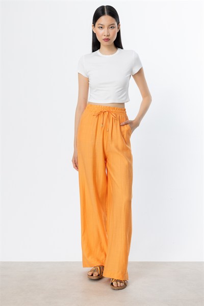 On Beli Lastikli Bol Paça Pantolon MANGO