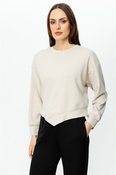 On Etek Ucu Asimetrik Sweat KUM