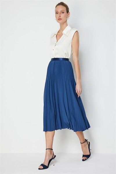 On Piliseli Maxi Boy Etek LACIVERT