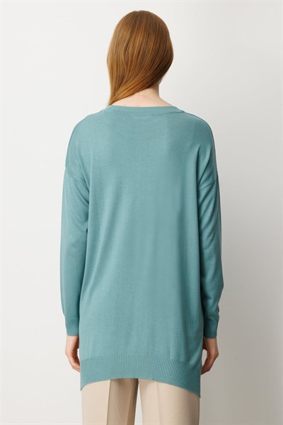On Salaş Verev Tunik Mint