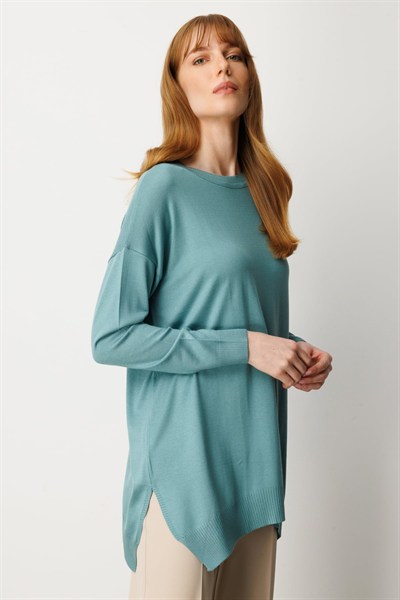 On Salaş Verev Tunik Mint