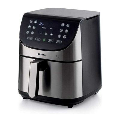 Ariete 7L 1800W Meyve Kurutma Fonksiyonlu Sıcak Hava Fritözü Inox 4628/00
