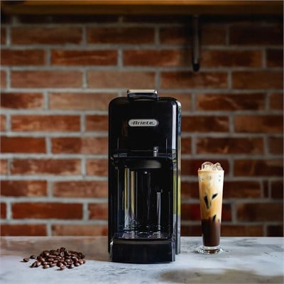 Ariete Çok Fonksiyonlu Kapsül, Pod ve Öğütülmüş Kahve 4in1 Espresso Makinesi Siyah 1304/11