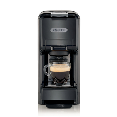 Ariete Çok Fonksiyonlu Kapsül, Pod ve Öğütülmüş Kahve 4in1 Espresso Makinesi Siyah 1304/11