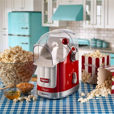 Ariete Party Time Kollu Mısır Patlatma Makinesi - Kırmızı 2958/00