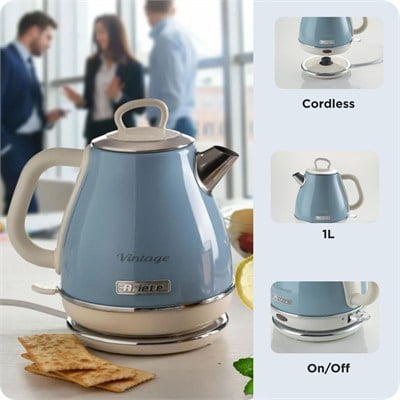 Ariete Vintage 1L Su Isıtıcı -Mavi 2868/05