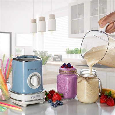 Ariete Vintage Doğrayıcı Blender - Mavi 0568/15
