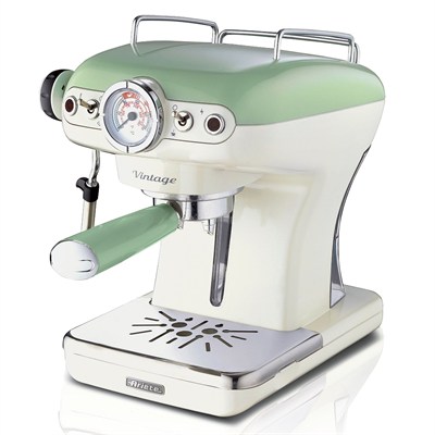 Ariete Vintage Espresso Kahve Makinesi Yeşil 1389/14
