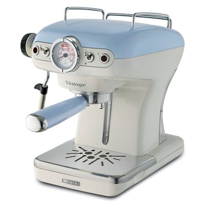 Ariete Vintage Espresso Kahve Makinesi Mavi 1389/15