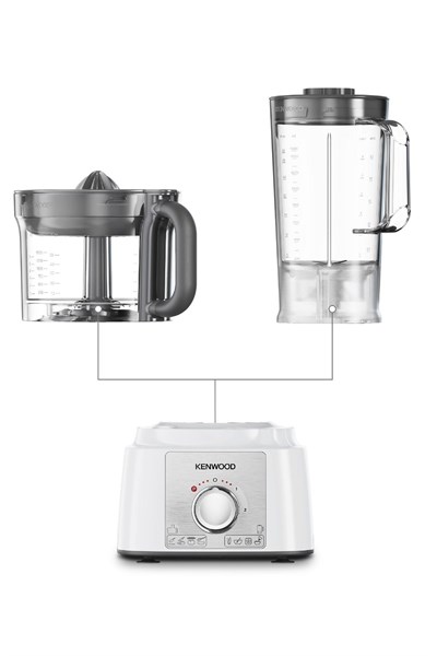 Kenwood Multi Pro Ekspress Mutfak Robotu 3 Lt Hazne Kapasiteli 1000 Watt FDP65.450WH
