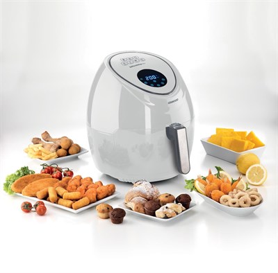 Kenwood XXL 5,5 Lt Geniş Kapasite Beyaz Sıcak Hava Fritözü  HFP50.000WH