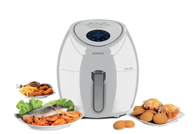 Kenwood XXL 5,5 Lt Geniş Kapasite Beyaz Sıcak Hava Fritözü  HFP50.000WH