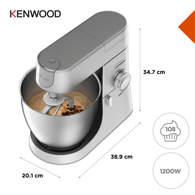 Kenwood Chef XL Mutfak Şefi Silver 1200 Watt 6,7 Lt KVL4100S