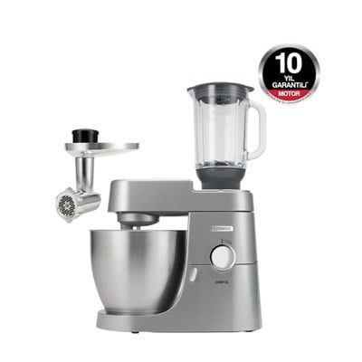Kenwood Chef XL Mutfak Şefi Silver 1200 Watt 6,7 Lt KVL4170S + Airfryer Hediyeli