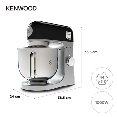 Kenwood kMix Mutfak Şefi Stand Mikser 1000W 5 Lt KMX750BK