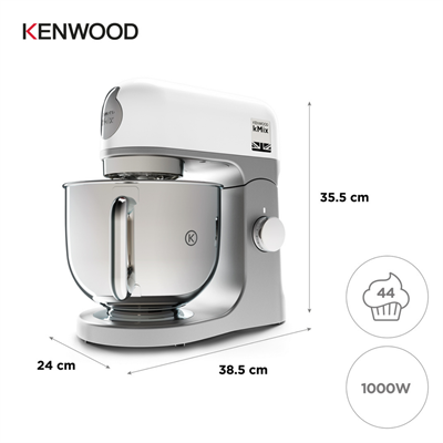 Kenwood kMix Mutfak Şefi Stand Mikser 1000W 5 Lt KMX750WH