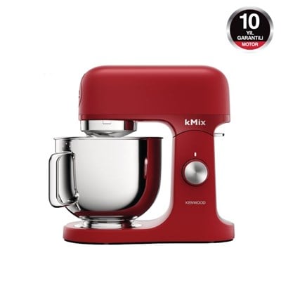 Kenwood KMX751RD kMix 5 Lt.1000 Watt Mutfak Şefi Kırmızı