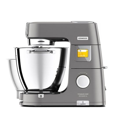 Kenwood Titanium Chef Pattisier XL Isıtma Özellikli 1400 Watt 7L Mutfak Şefi KWL90.004SI