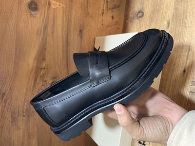 Hakiki Deri Loafer Yeni Sezon Siyah Ayakkabı