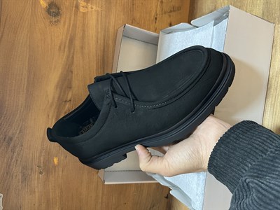 Hakiki Ortopedik Tabanlı Nubuk Deri