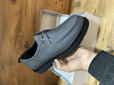 Hakiki Ortopedik Tabanlı Nubuk Deri
