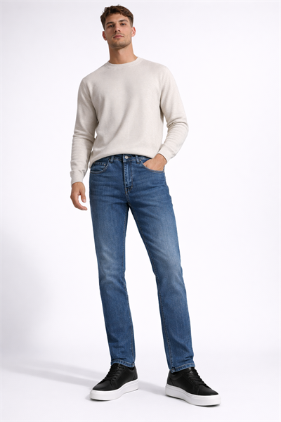 Likralı Premium Comfort Regular Rahat Kesim Jeans