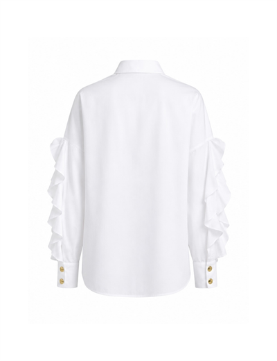 Ruffle Detaylı Gömlek