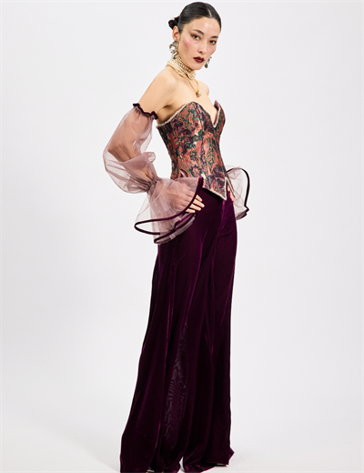 Peony Korse Top Baskılı