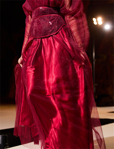 Petra Maxi Elbise Bordo