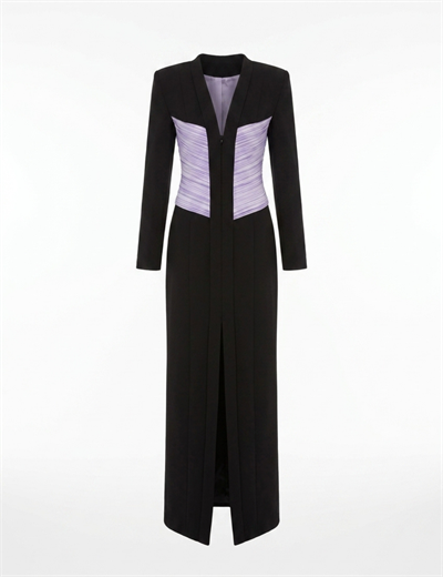 PUPRLE JACKET DRESS