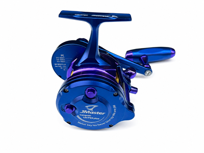 Jigging Master Gangster PE3+ Plus Underhead LH Blue Purple Gold Çıkrık