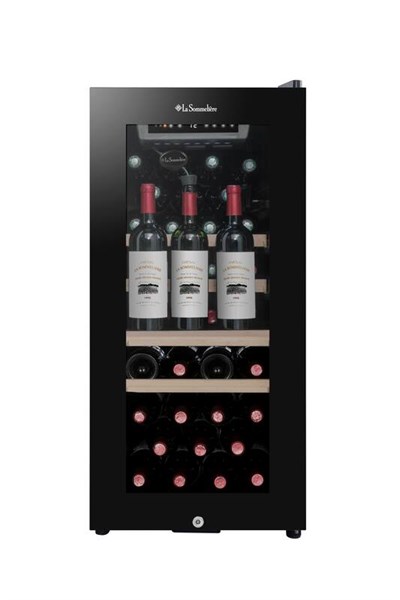 La Sommeliere Service Solo Şarap Dolabı, 38 Şişe Kapasiteli LS38BLACK