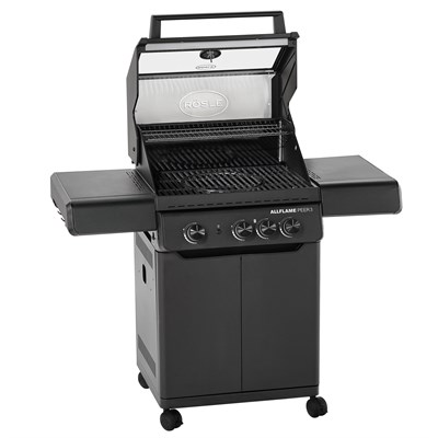 Rösle Allflame Peer 3 Gazlı Barbekü İstasyonu Siyah 25055