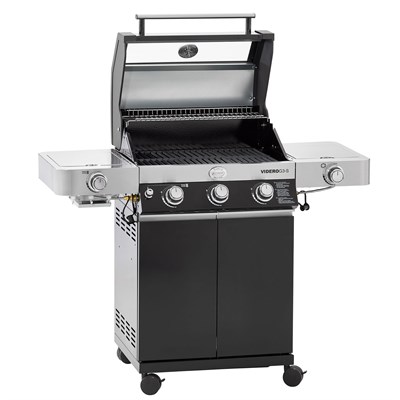 Rösle Videro G3-S Vario Gazlı Barbekü İstasyonu Siyah 25530