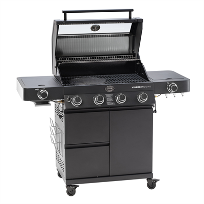 Rösle Videro G4-S Vario Gazlı Barbekü İstasyonu Vıdero Pro- Mat Siyah