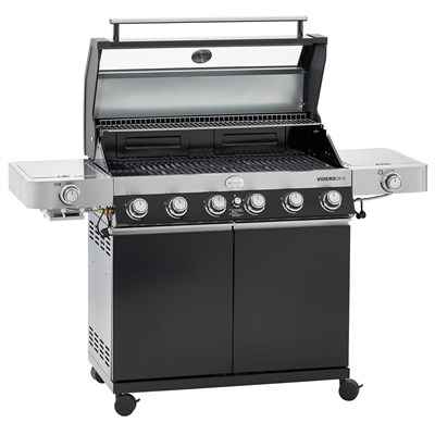 Rösle Videro G6-S Vario Gazlı Barbekü İstasyonu Siyah 25532