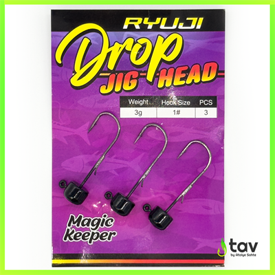 Drop Jighead Black