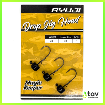 Drop Jighead Black