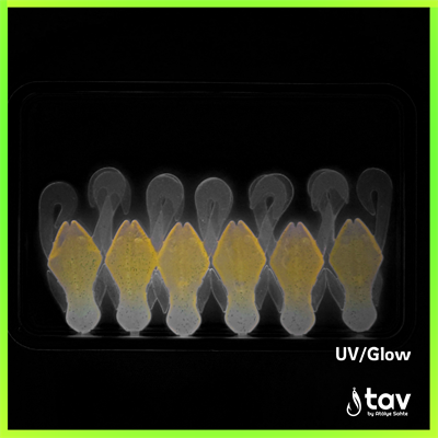TAV Özel Seri LifeX™ BÖCEK 40mm Ghost Honey UV Glow 6lı paket