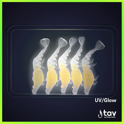 TAV Özel Seri LifeX™ TEKE 55mm Ghost Honey UV Glow 5li paket