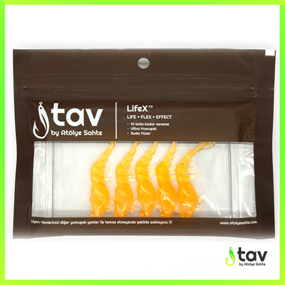 TAV Özel Seri LifeX™ TEKE 55mm Ghost Honey UV Glow 5li paket