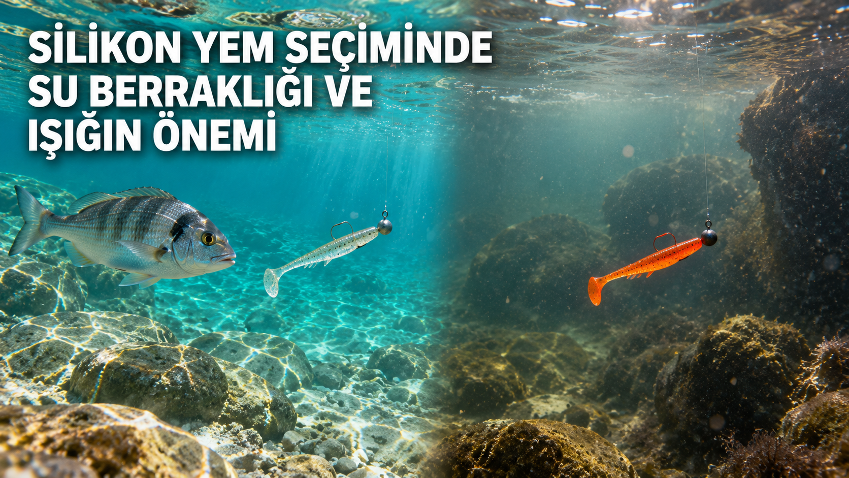 Silikon yem seçiminde su berraklığı ve ışık koşullarının önemi