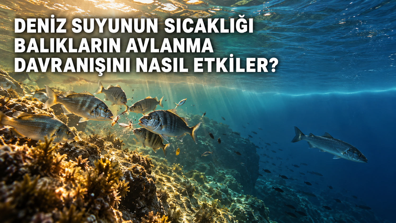 Deniz suyu sıcaklığının balıkların avlanma davranışına etkisi