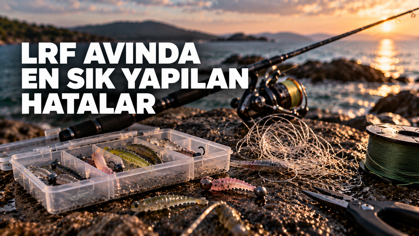 LRF avında silikon yem,jighead ve hafif olta takımı kullanan balıkçı | Atölye Sahte,Lrf avında yapılan hatalar,Lrf