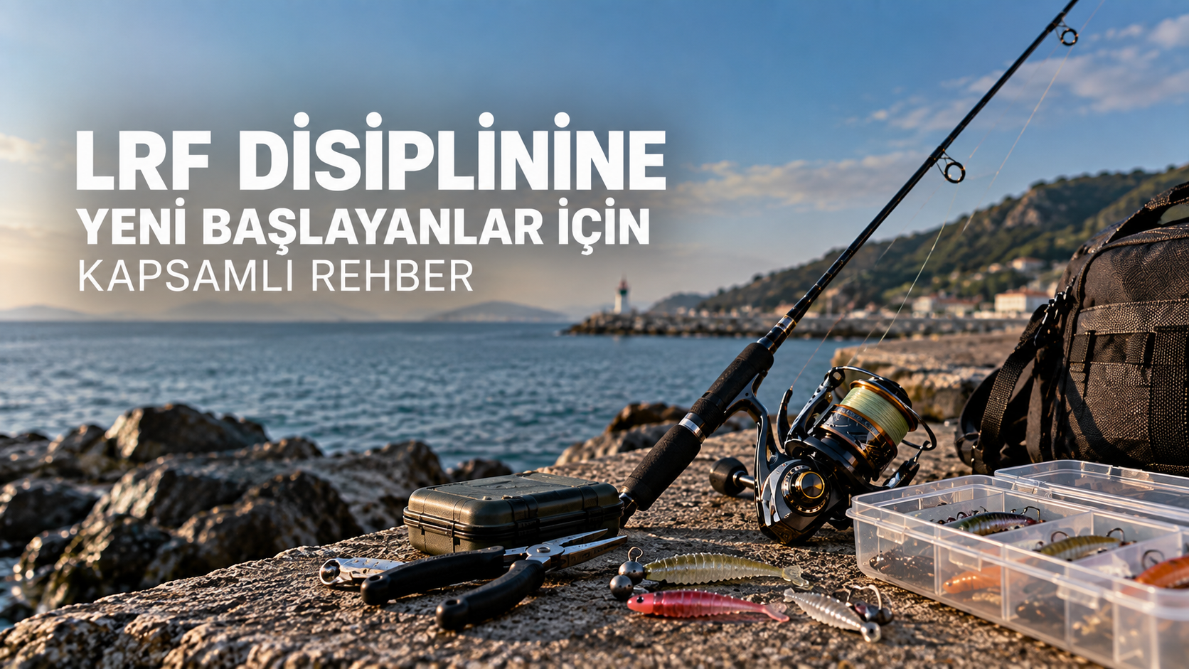 LRF disiplinine yeni başlayanlar için kamış,makine ve temel balıkçılık ekipmanları | Atölye Sahte