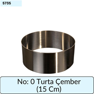 0 No Turta Çember (15 Cm)