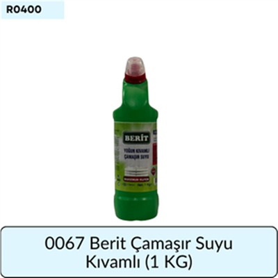 0067 Berit Çamaşır Suyu Kıvamlı (1 KG)