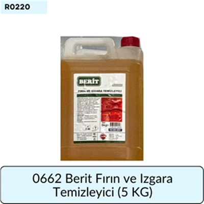 0662 Berit Fırın ve Izgara Temizleyici (5 KG)