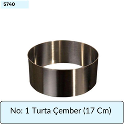 1 No Turta Çember (17 Cm)