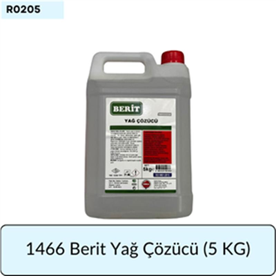 1466 Berit Yağ Çözücü (5 KG)